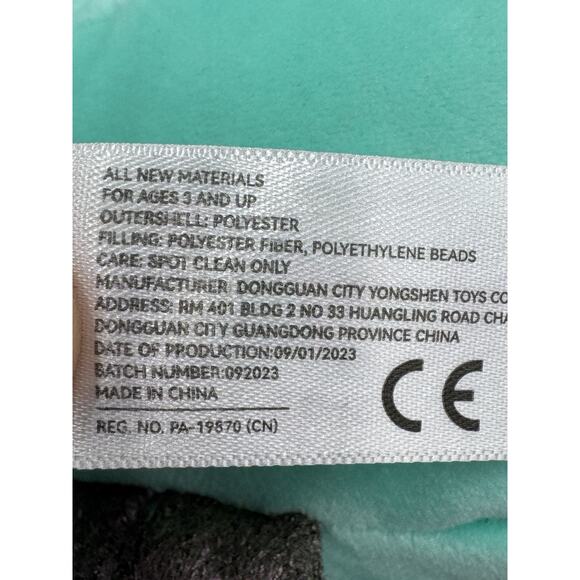 Mewaii Dragonfly Bug Plush 9" Big Eyes Blue Green Stuffed Animal - Picture 6 of 8